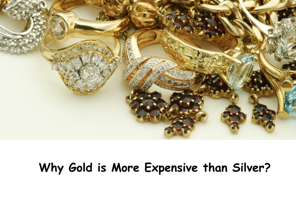 why gold is more expensive than silver -  why gold rate is increasing - why gold price is rising