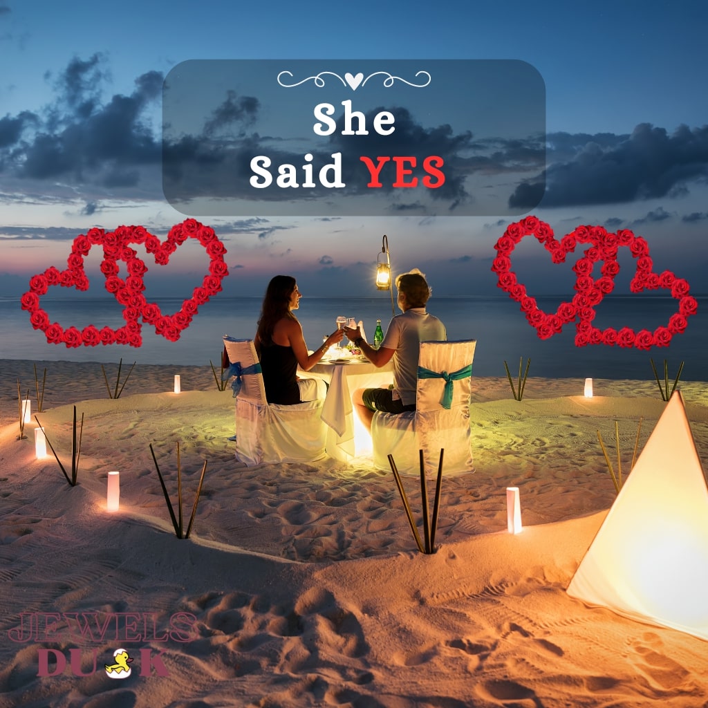 Unique and Creative Beach Marriage Proposal Ideas